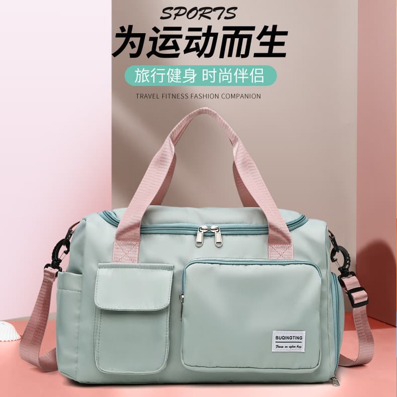 Minhost bolsa de viagem de negócios, grande capacidade, separação seca e molhada, bolsa de ginástica, armazenamento port