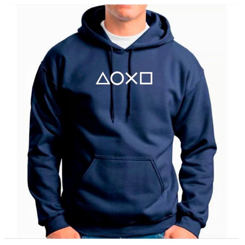 Blusa Moletom Playstation Console Ps4 Ps5 Gamer Agasalho Capuz Oferta PS