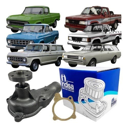 Bomba D'água 254000 A10 C10 Opala Veraneio 2.5 4.1 (S/ A/C)