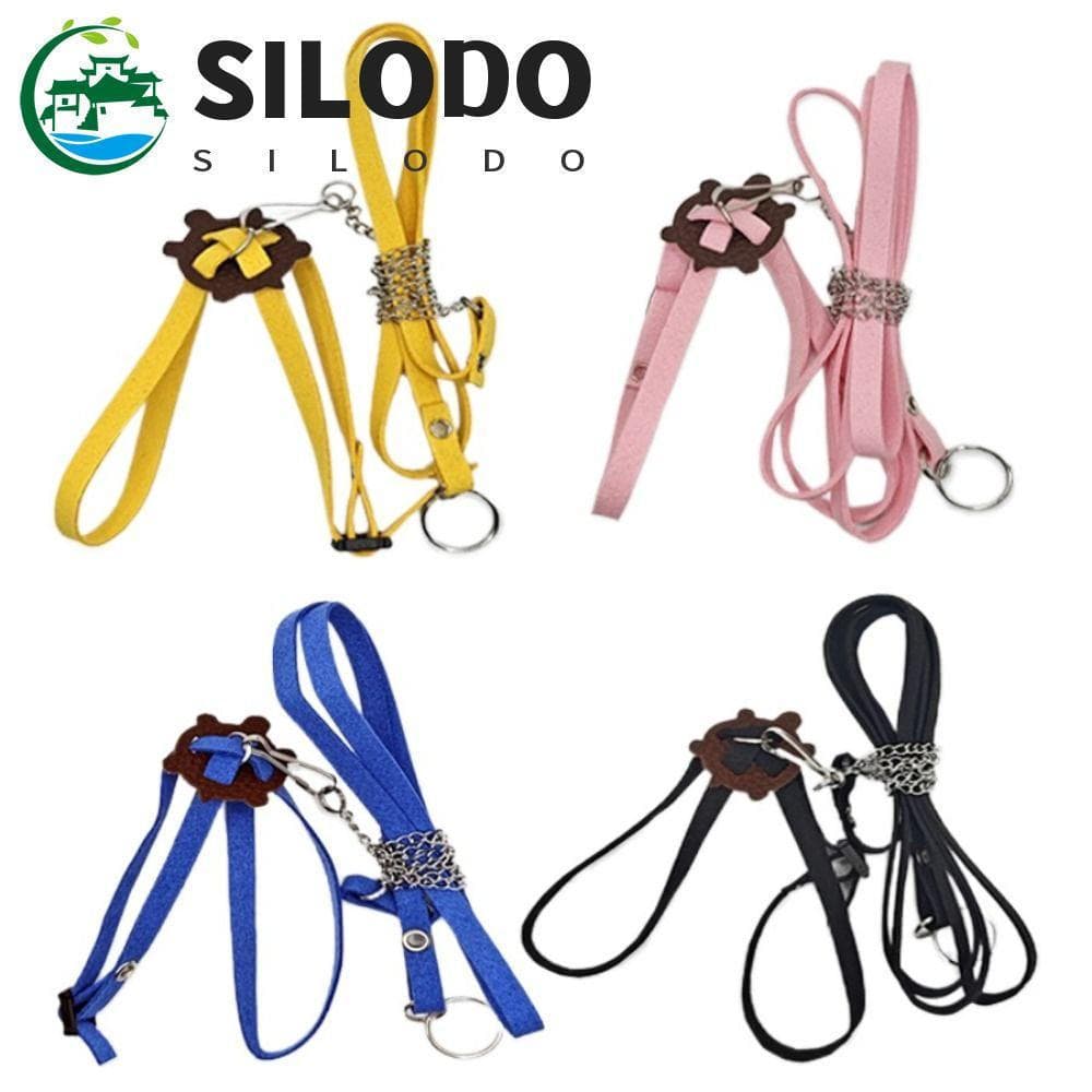 Arnês Para Caminhada Animais De Estimação SILODO , Corda Prática De Tração Lagarto Com Alça Macia , Peitoral Criativa Po
