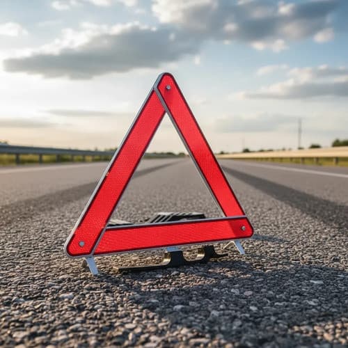 Triângulo Sinalização Segurança Gm Corsa Cruze D10 D20 Opala