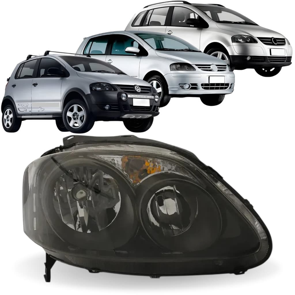 FAROL FOX CROSSFOX SPACEFOX 2008 2008 2009 NEGRA DUPLO LD