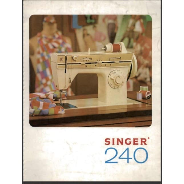 Manual de Instruções Singer Facilita Flexiponto 240 Maquina de Costura 240