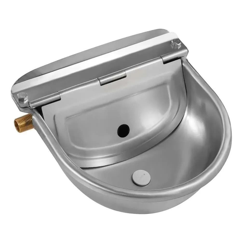 Bebedouro Automático Para gado Inox Com Válvula Boia