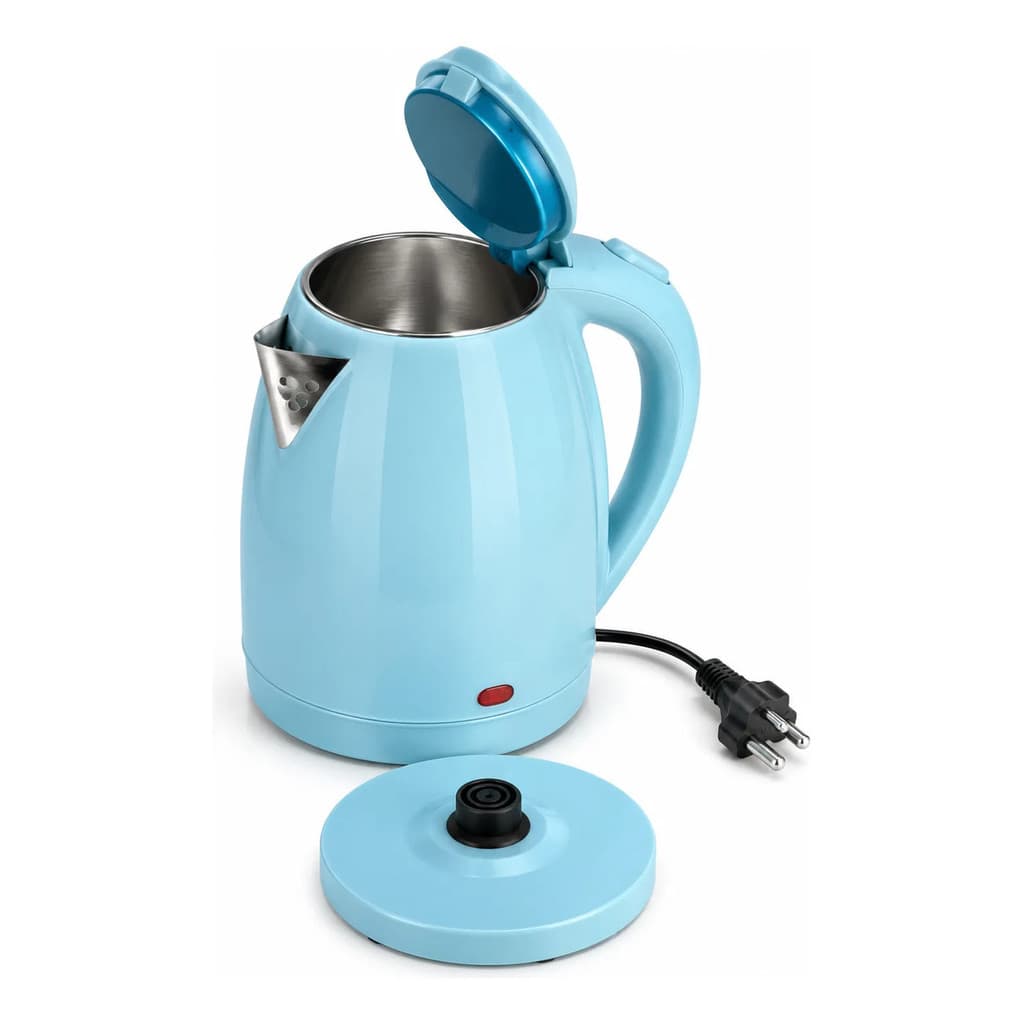 Chaleira Elétrica 1,8l Interior Inox Base 360 127v Azul