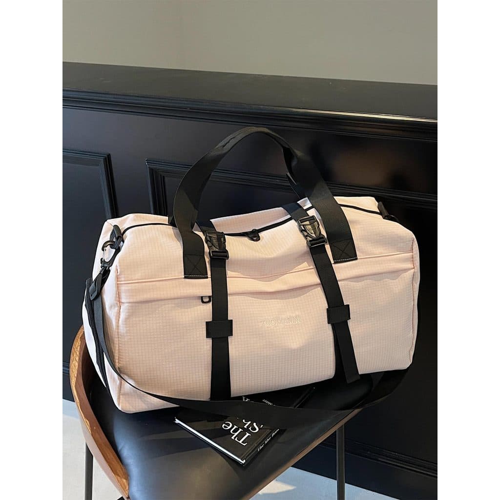 Saco de ginásio viagem de negócios saco de viagem masculino feminino grande capacidade esportes bolsa de curta distância