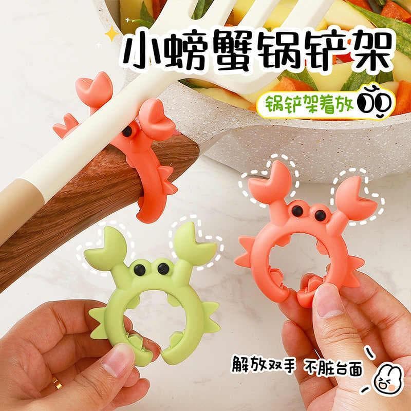 Espátula de Silicone rack fogão de cozinha doméstico à prova de derramamento colher de sopa utensílios de cozinha coloca