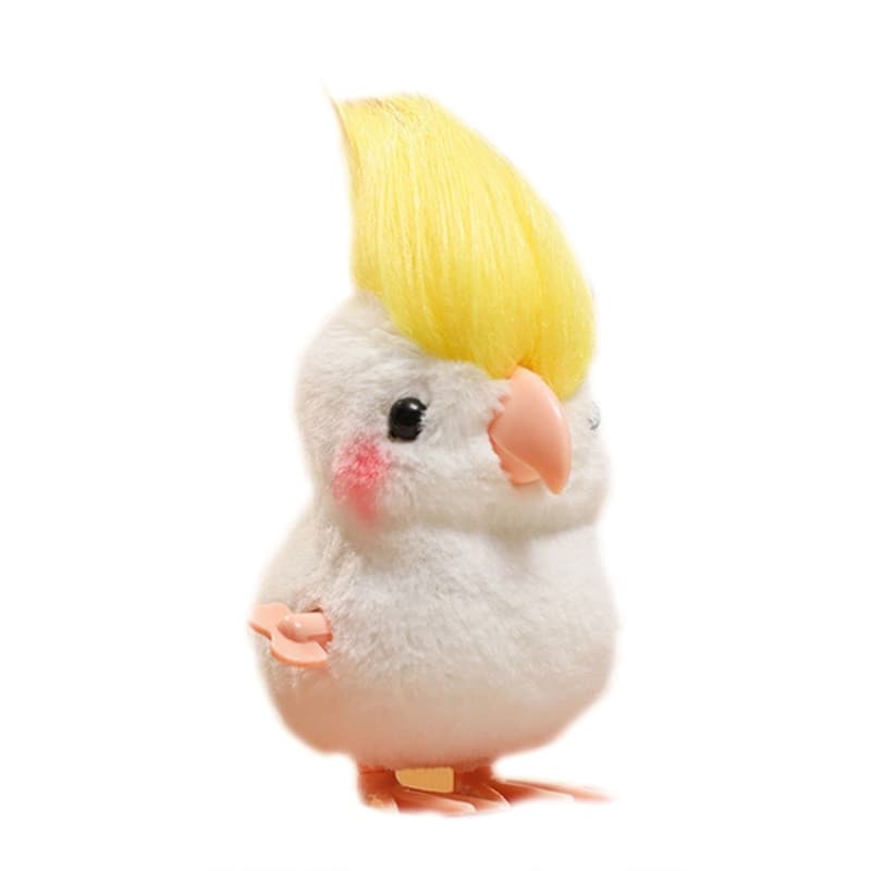 YO Acabar Brinquedo Pelúcia Relógio Bonito Calopsita Papagaio Pássaro Festa Favor Ótimo Para Meninos Meninas C