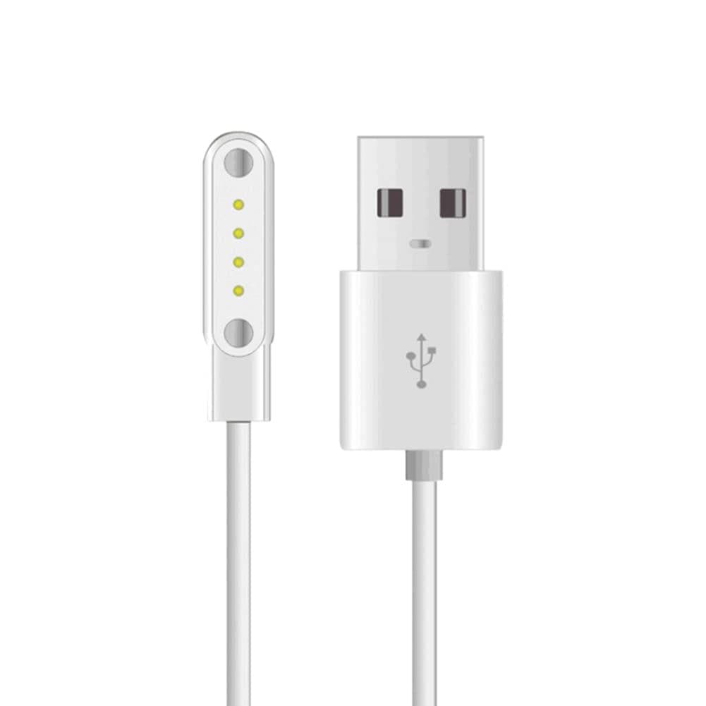 Carregador Sem Fio Universal com Fonte de Alimentação USB e Cabo de Carregamento Magnético de 4 Pinos, Compatível com GT