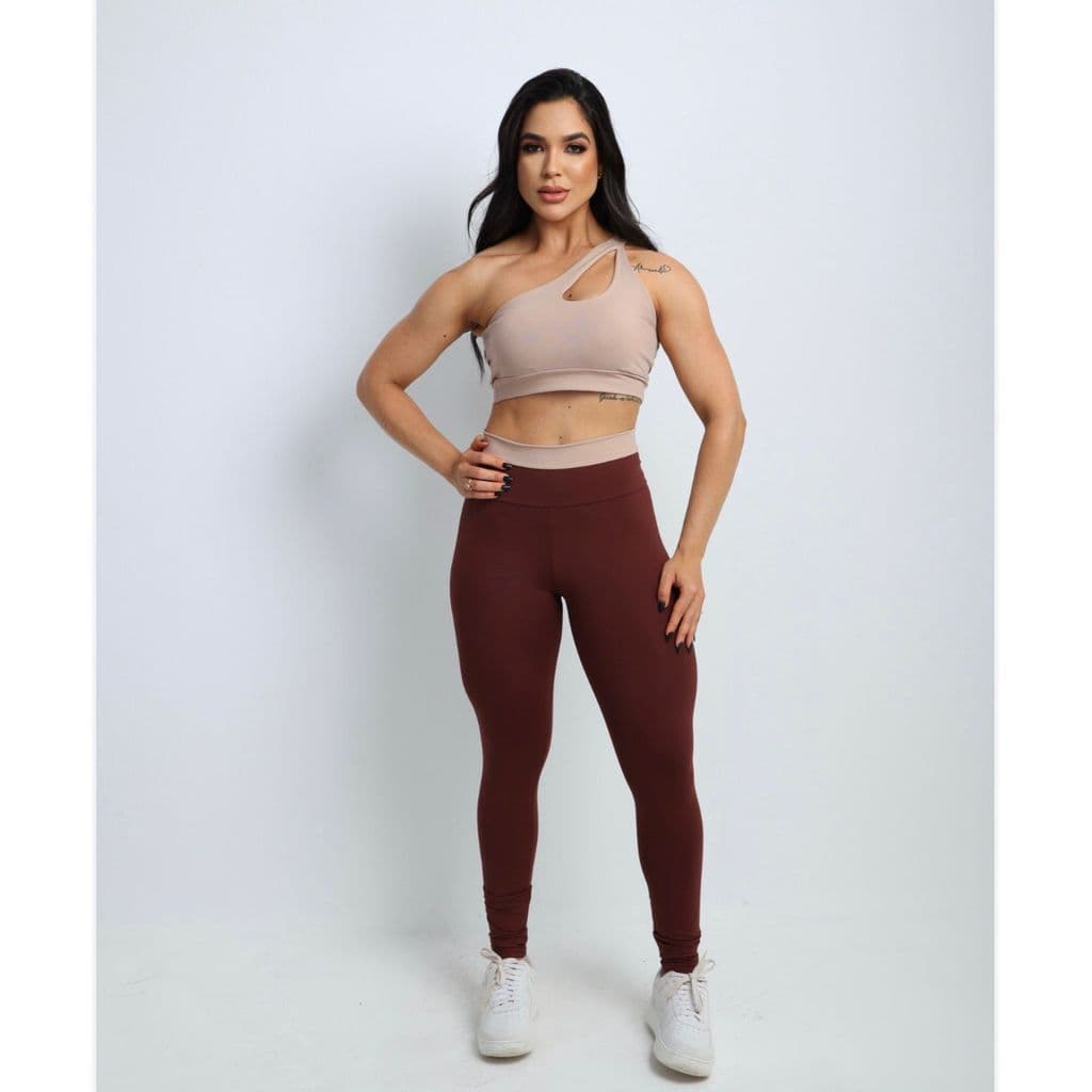 Conjunto Calca Bevix Top Lateral Com Bojo 273