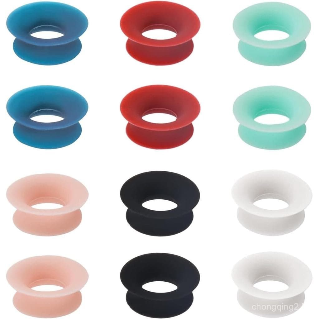 Pacote de Protetores Auriculares Loop Estilo Silencioso, 12 Peças de Acessórios para Protetores Auriculares Silenciosos,