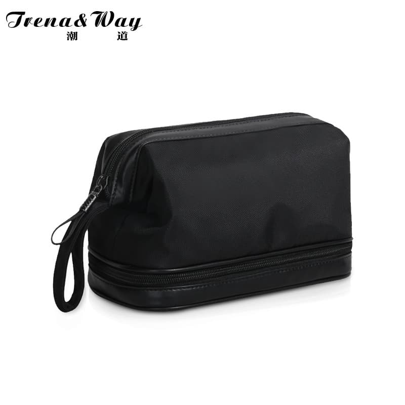 Novo saco de armazenamento de viagem masculino viagem de negócios portátil saco seco molhado separação moda High-End gra