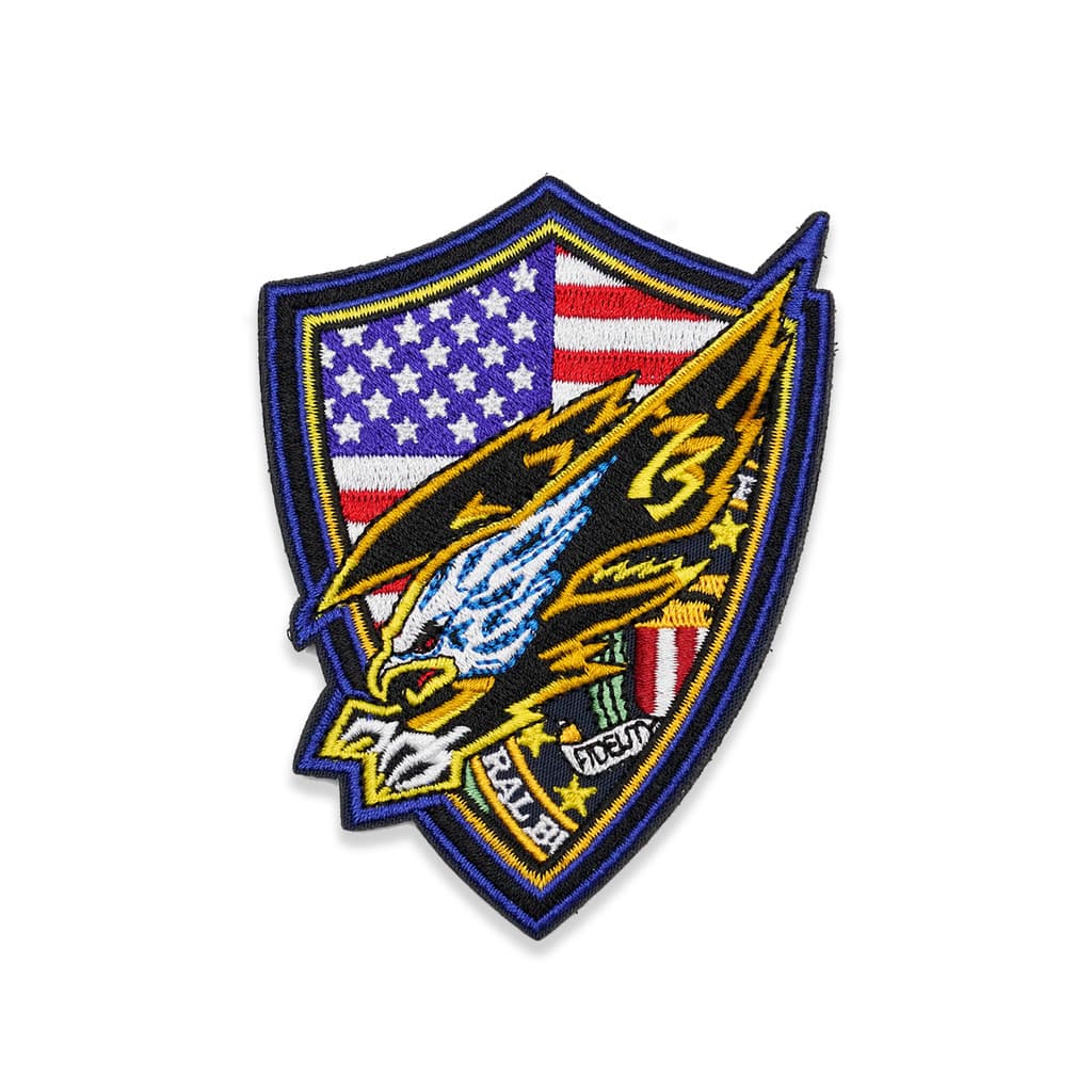 Hanshan Refinado FBI SWAT Eagle Shield Bordado Selo Velcro Selo Moral Selo Adesivo
