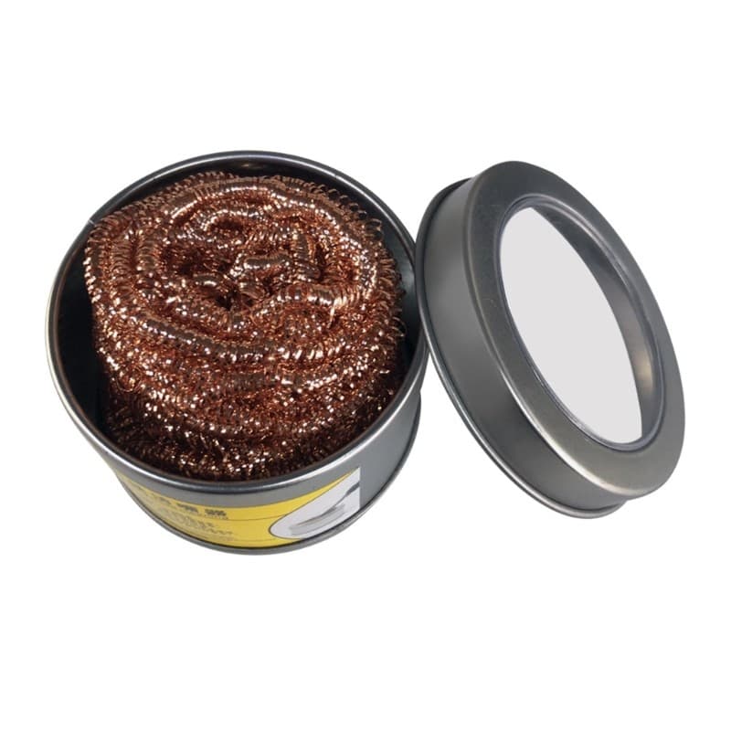 Conjunto De Limpador De Ferro De Solda Treeling Desoldering De Aço Inoxidável Para Trabalho De Manutenção