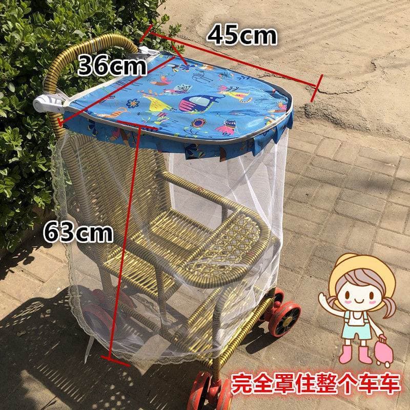 Cadeira de vime para bebê, toldo para carrinho de bebê, guarda-sol Universal, acessórios para carrinho de bebê