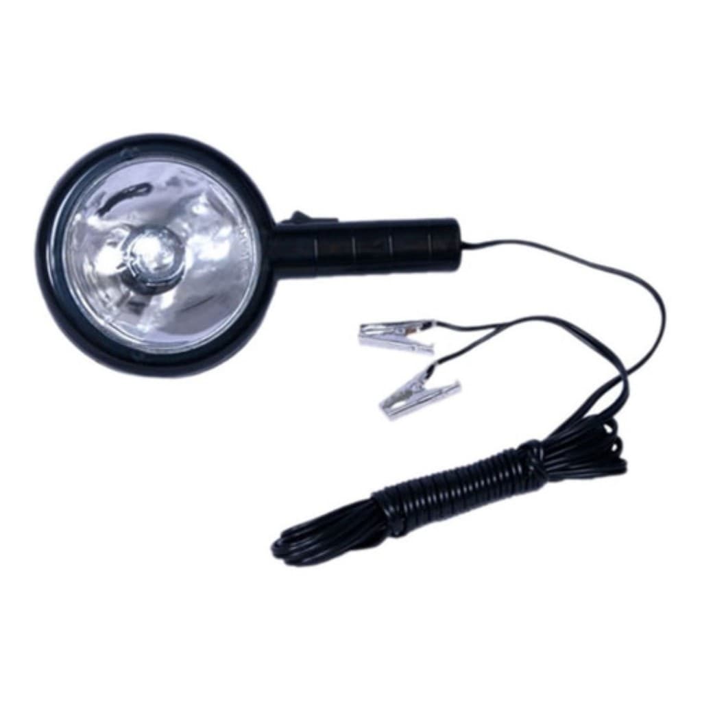 Lanterna Cilibrim Jacaré Com Garra Iodo 12v Farolete Silibim Caça e Pesca