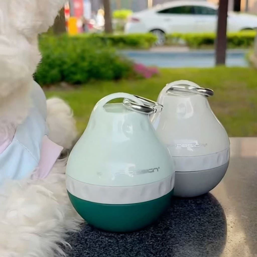 Pet Outing gota de água copo de água cão portátil garrafa de água para animais de estimação bebedor ao ar livre cão anda