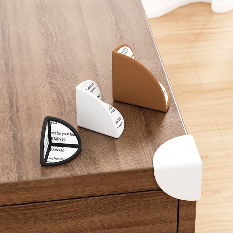 Mesa anti-colisão canto Silicone anti-colisão cama pé capa protetora mesa de cabeceira canto caixa adesivo gama capa pro