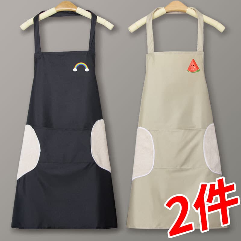 2026 novo estilo avental cozinha do agregado familiar verão fino Workwear das mulheres dos homens à prova dwaterproof ág