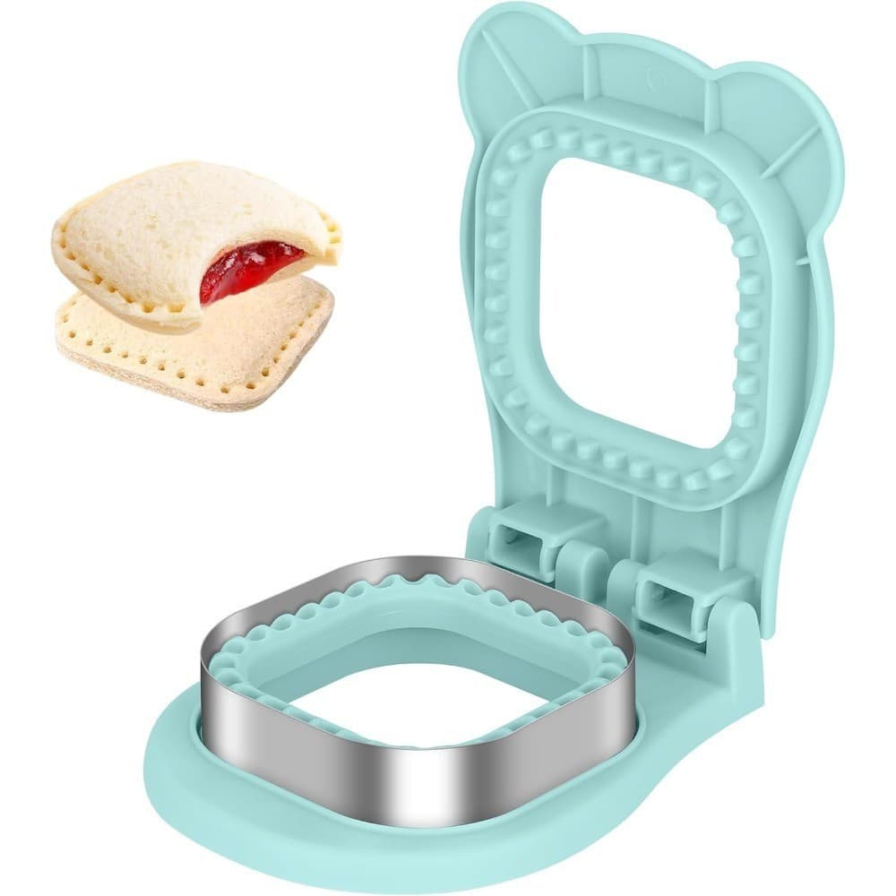 Cortador de Sanduíches com Selante Sem Crosta, Fácil de Usar, para Lancheira Infantil, Café da Manhã, Utensílio de Cozin
