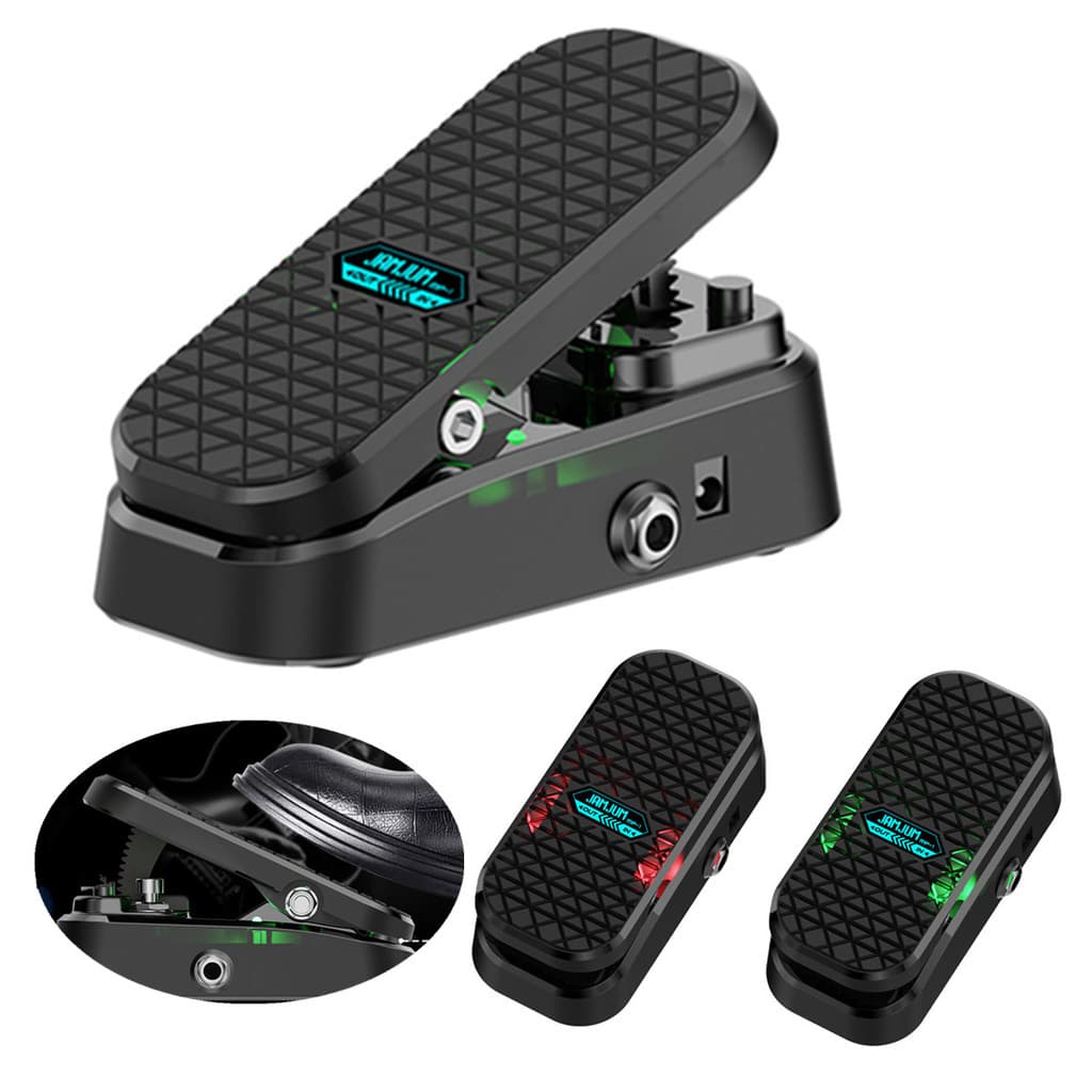 Novo Pedal De Volume Ativo E Wah Mini 2 Em 1 Combo Efeito De Guitarra Elétrica Com Controle