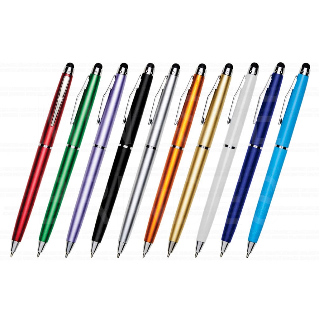 100 Canetas Mod 5091 Touch Lisas Sem Personalização