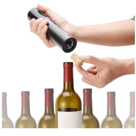 Abridor de Vinho / Saca Rolha - Elétrico / Automático Abridor De Garrafa Vinho Saca Rolha Elétrico A Pilha Premium