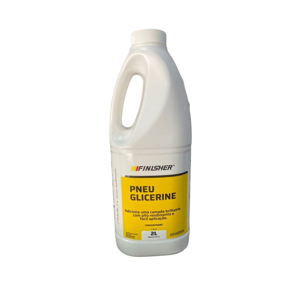 Pneu glicerine Finisher pneu pretinho concentrado alto brilho 2 litros