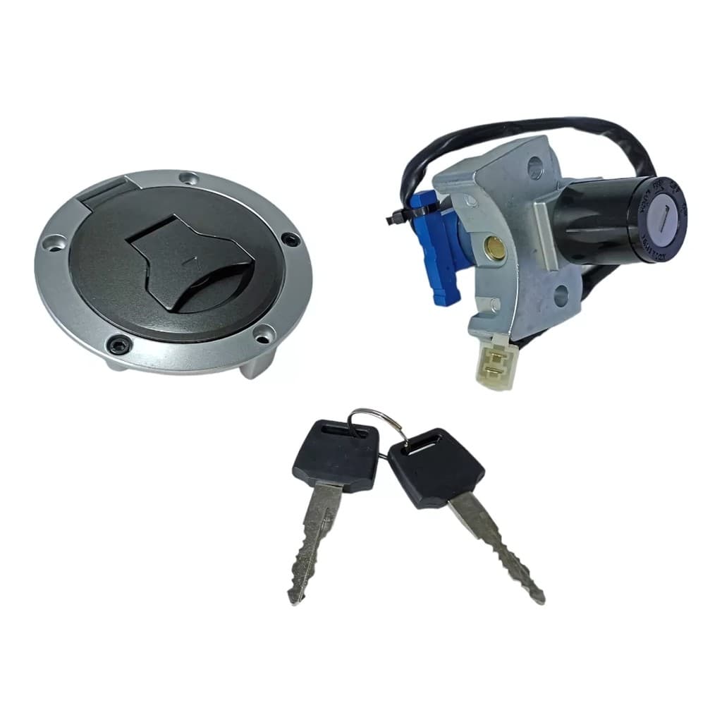 Kit Chave Ignição Tampa Do Tanque Titan Fan 160 2022 A 2024