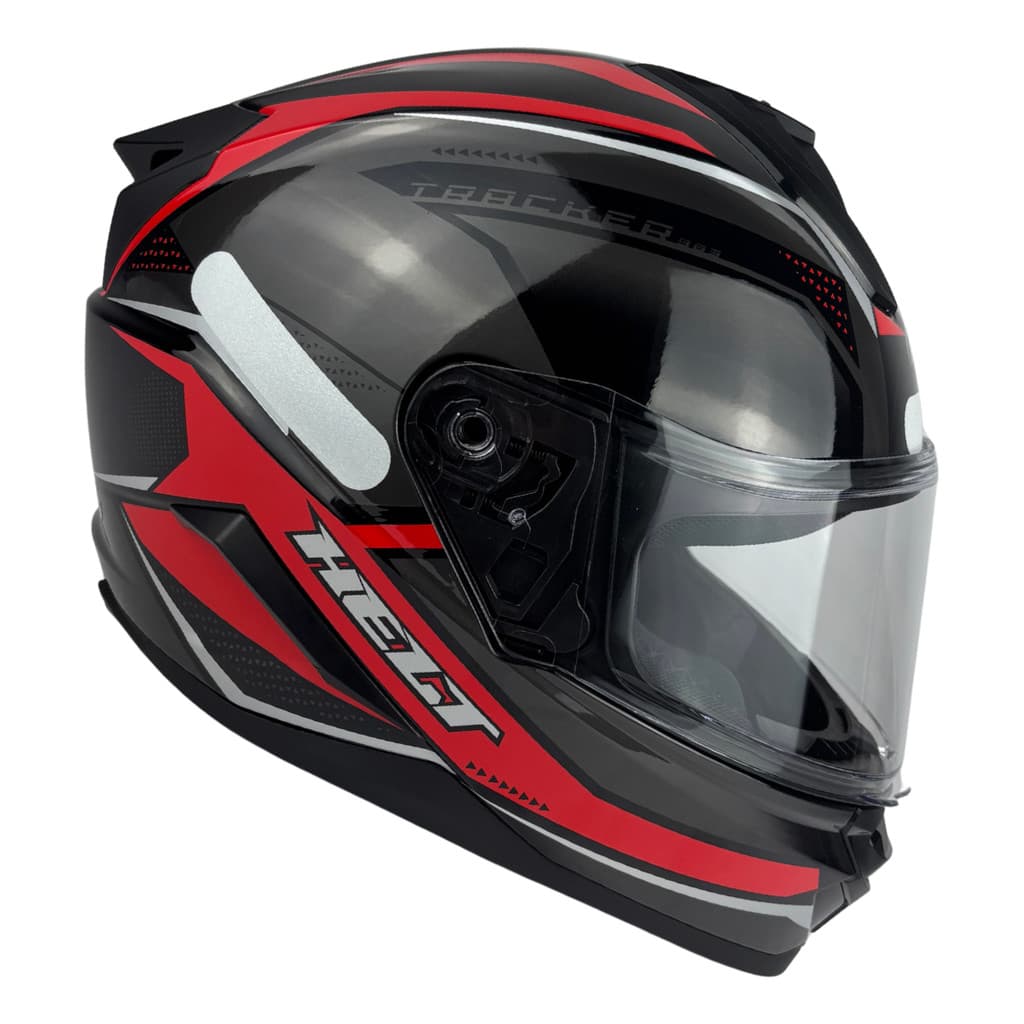 Capacete Helt Tracker Glass Move C/ Óculos Viseira Antirisco