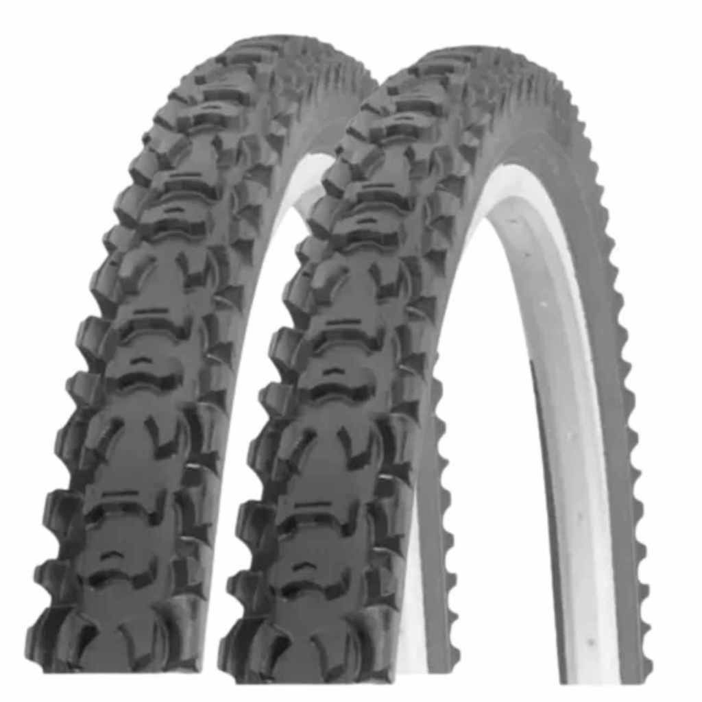Combo 02 Pneu Com Travas 26 x1.95 Kenda K816 Cravo Preto