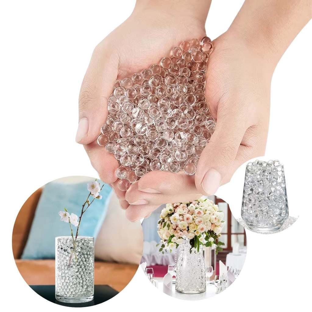 Bolinhas Gel Transparentes Cresce Água Decoração 11.000 7 Kg