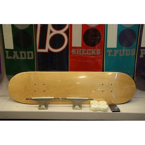 Placa de montagem acessível, configuração de placa leve skate de quatro rodas