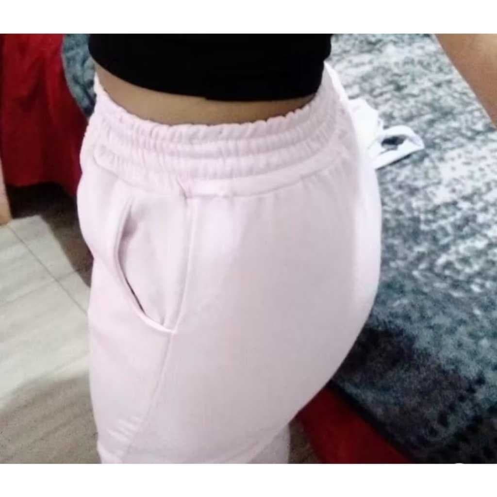 Calça moletom feminina Jogger Cintura Alta Casual Calça Jogger Gringa