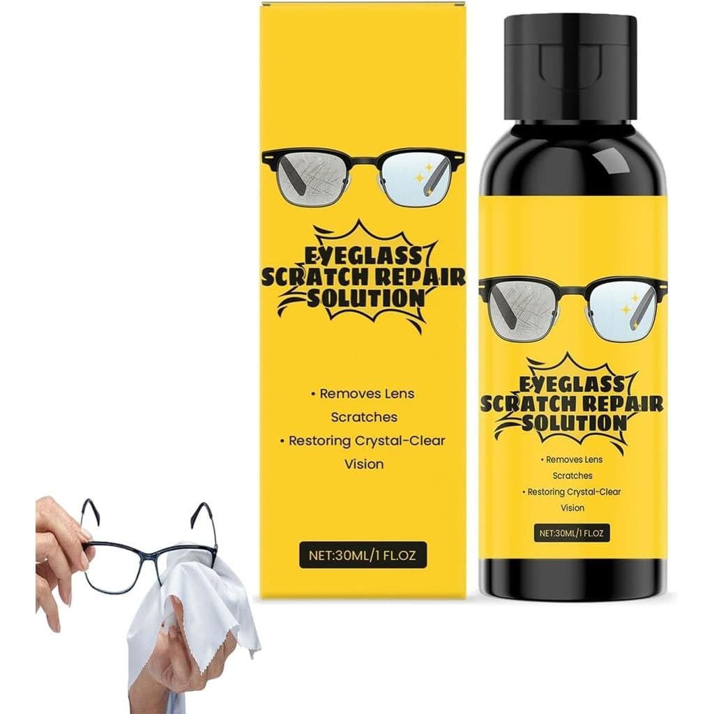 New upgraded version of glasses scratch repair agent with cleaning