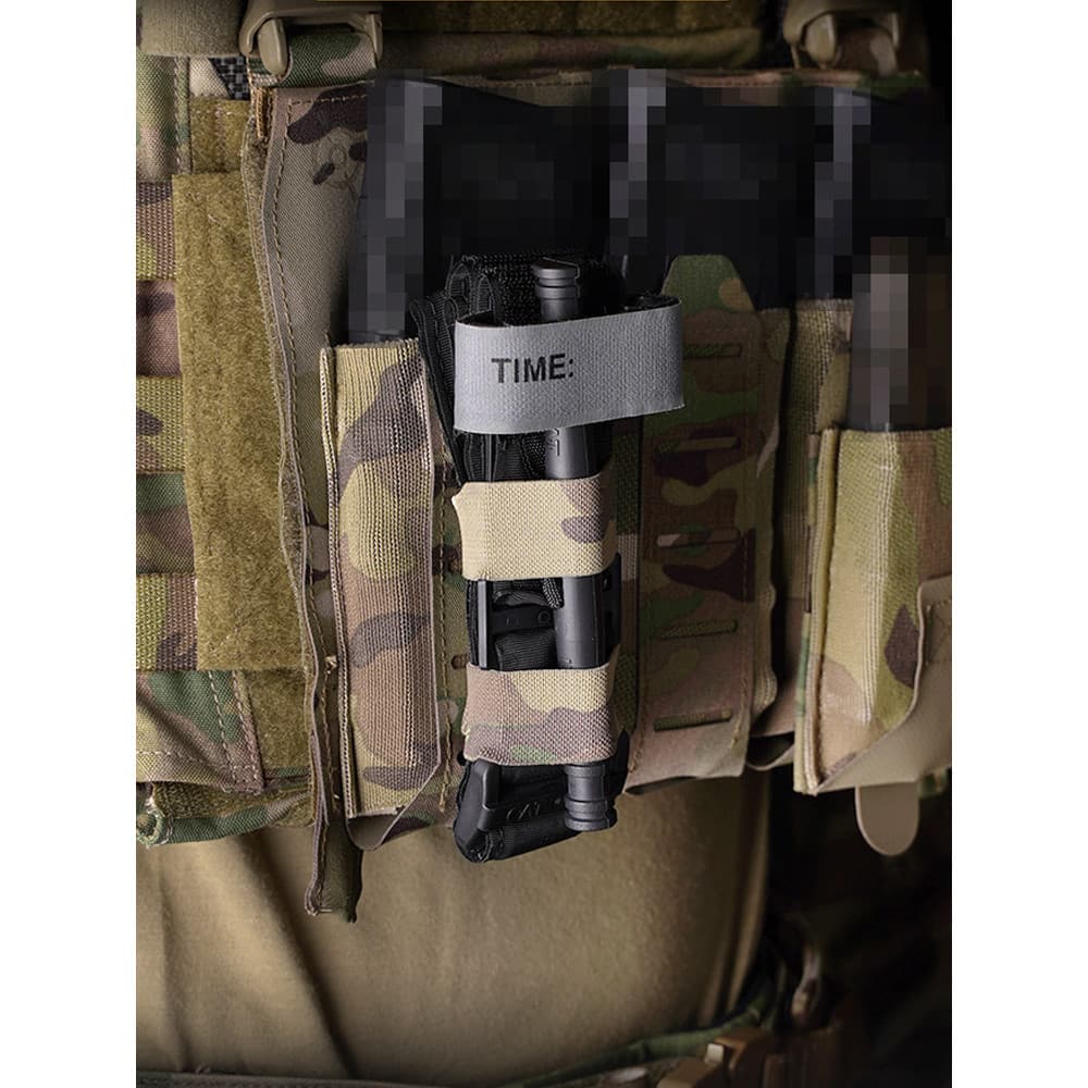 Luminária hemostática WOSPORT adequada para SOF-T/CAT Cinto hemostático de tamanho semelhante MOLLE pendurado