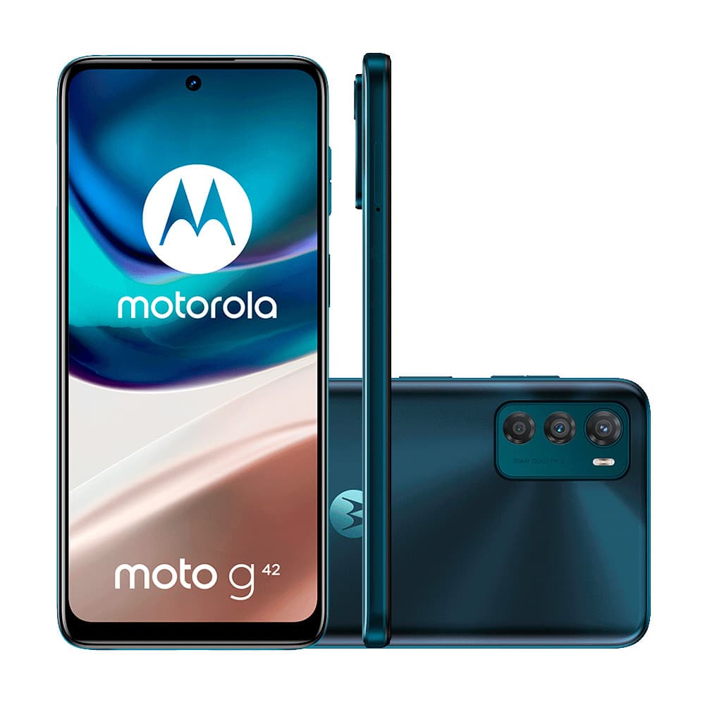 Smartphone Motorola Moto G42, XT2233-1, 128GB, 4GB RAM, Android 12 - Vitrine