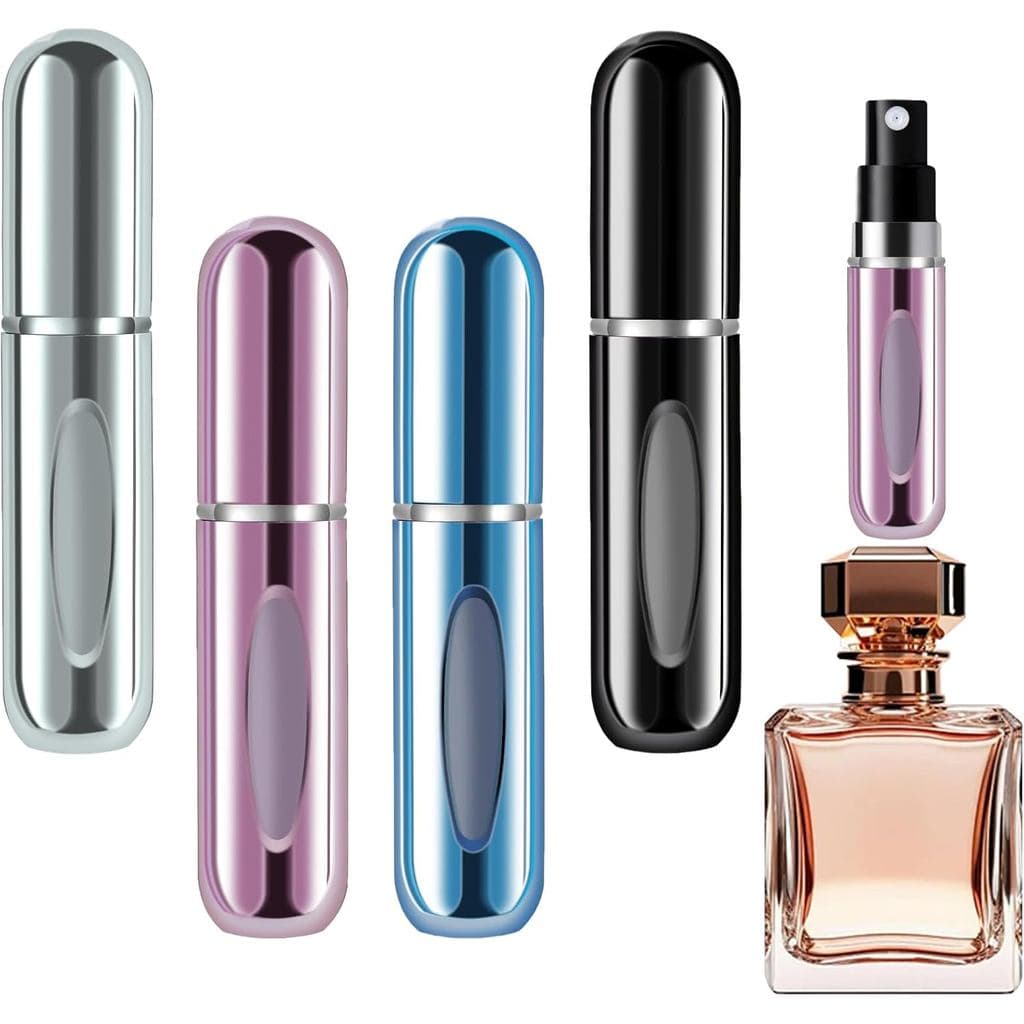 opasyo Frasco Atomizador de Perfume Recarregável Portátil, Frasco de Perfume à Prova de Vazamentos, Perfume para Viagens