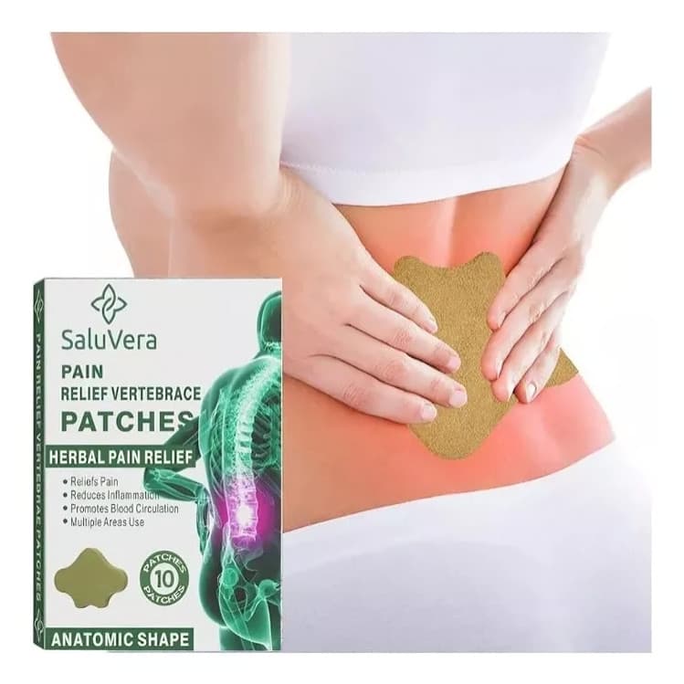 Adesivos Para Dores Nas Costas Terapéuticos Para Alivio De Dor No Espinha Lombar 100% Natural Adesivo Alívio Dor