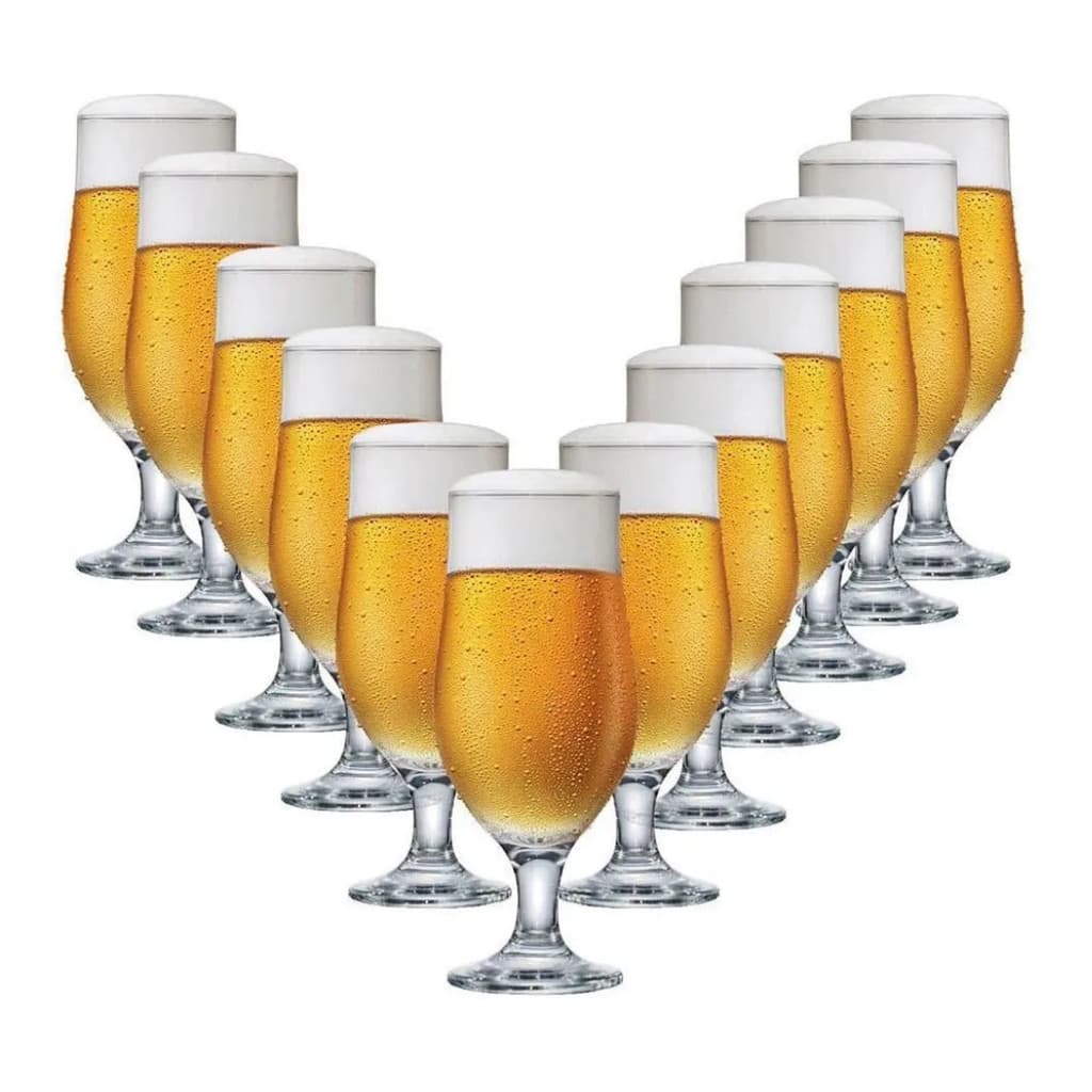 Jogo De Taça De Cerveja Royal Beer 12pcs, 330ml - Ruvolo