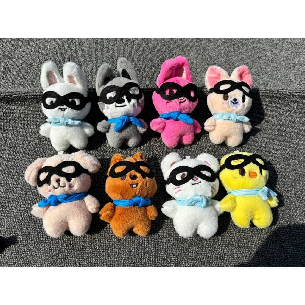 Kpop Stray Kids Skzoo PILOT5-STAR Chaveiros De Pelúcia Animais Porta-Chaves Pingente Fãs Presente