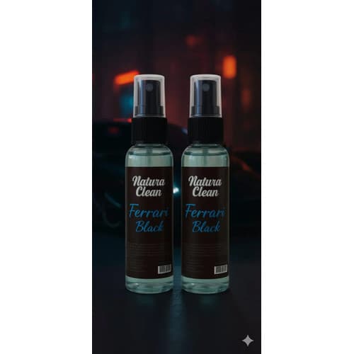 Kit C/ 2 Aromatizante Automotivo/ambiente Ferrari Black 60ml