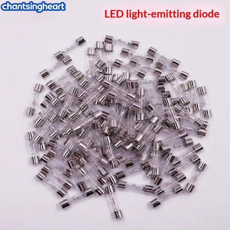 CHANT LED Diodo 6MM 10pcs Luz Branca De Alto Brilho 0.75W Para Ferrovias Modelo E Iluminação De Casa De Bonecas