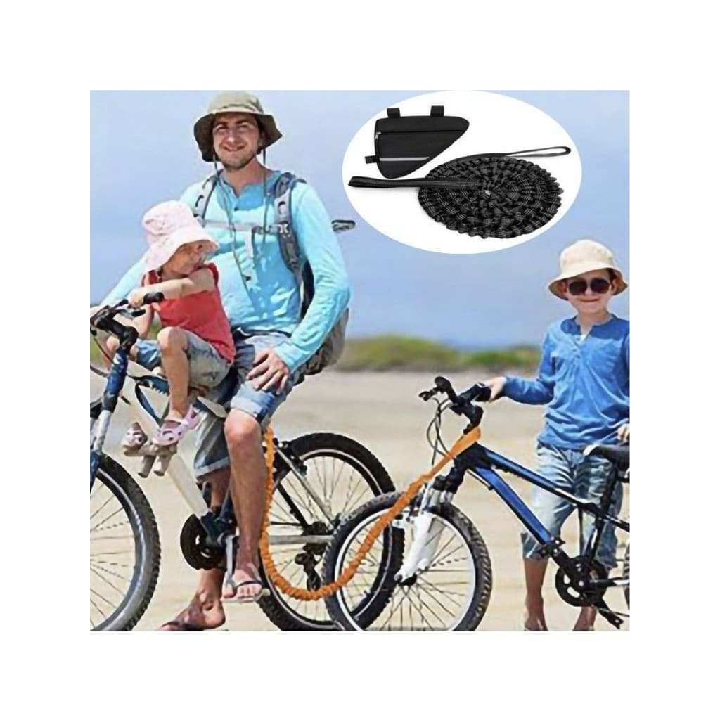 Corda de tração de bicicleta ao ar livre crianças Mountain Bike reboque pai-filho corda de tensão portátil reboque corda