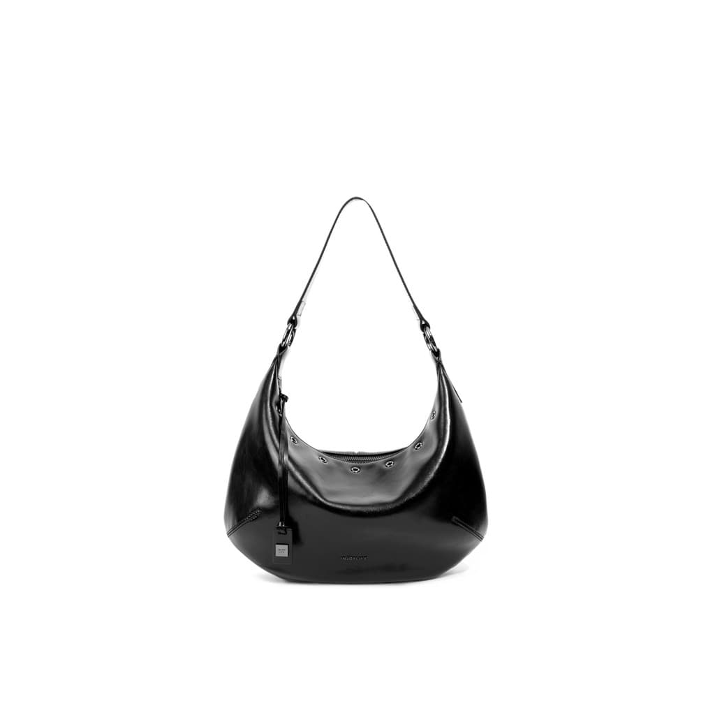 INJOYLIFE óleo cera couro tag crescente saco de ombro mensageiro saco sela bolsa Commuter saco feminino