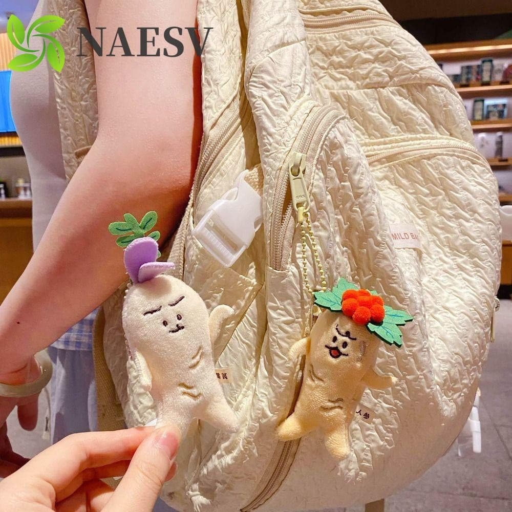 Chaveiros De Boneca De Expressão NAESV , Coleção De Pingente De Pelúcia Perfumado De Artemísia Fofa , Desenho Animado