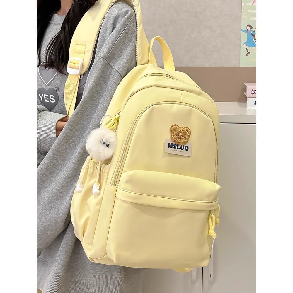 Japonês ins mochila feminina bonito júnior meninas do ensino médio estudantes universitários mochila de grande capacidad
