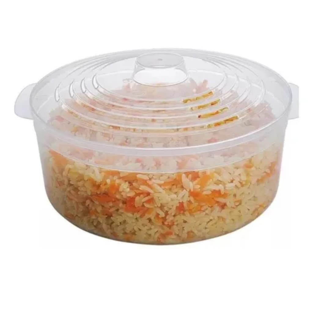 Panelas P/ Microondas Multiuso Faz Arroz Legumes Pipoca 1 un