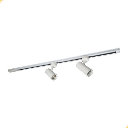 Trilho Eletrificado 1 Metro C/ 2 Spots 30w Bivolt