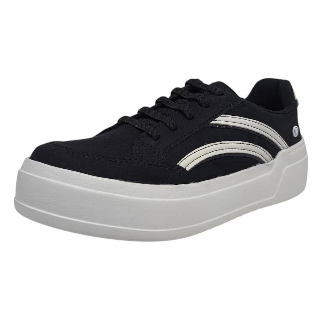 Tênis Feminino Casual Estilo Moderno Conforto Brilho Kolosh